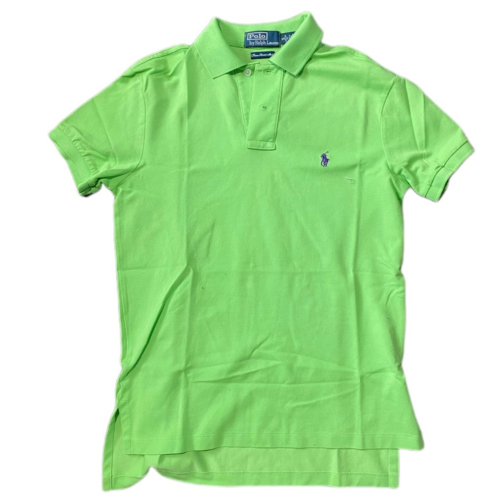 Polo Ralph Lauren, Size Small, Green, Purple